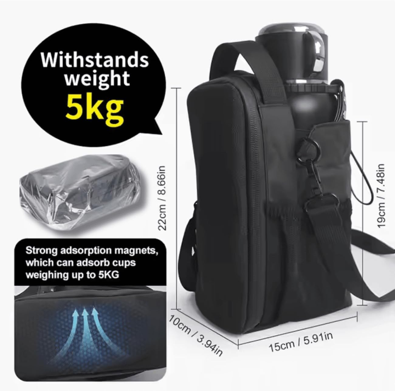 Bolsa Magnetica De Gimnasio