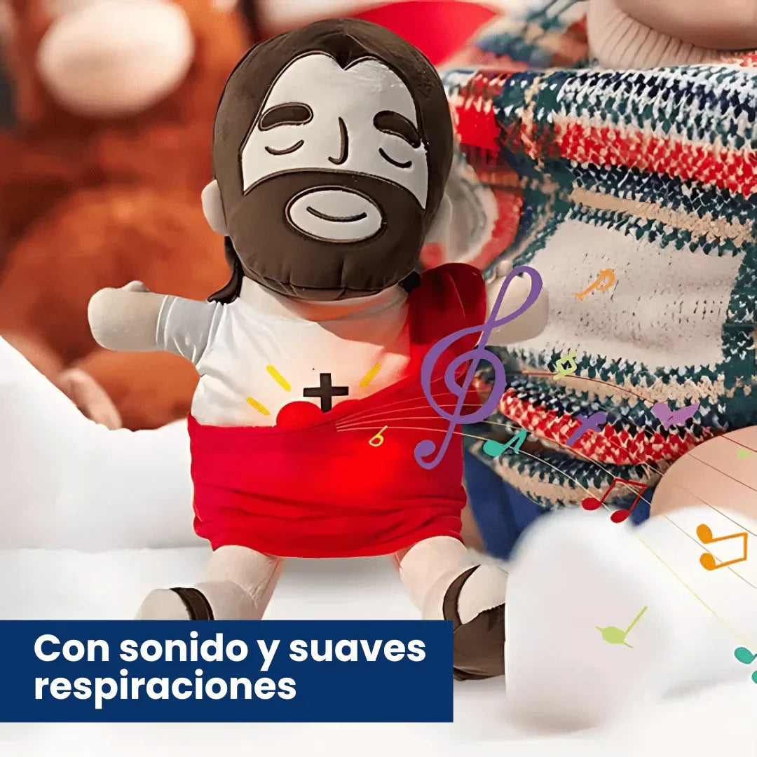 PELUCHE DE JESUS CON LUCES Y SONIDOS